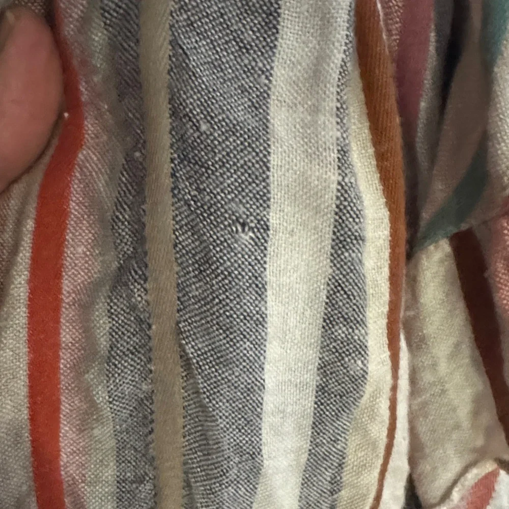 Free People Multicolor Striped Wrap Dress